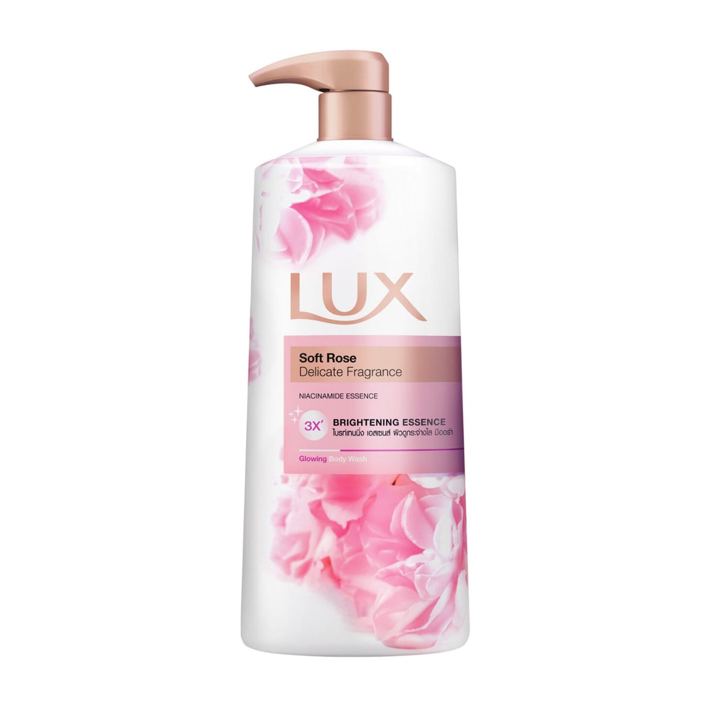 LUX SOFT ROSE BODY WASH 500ML